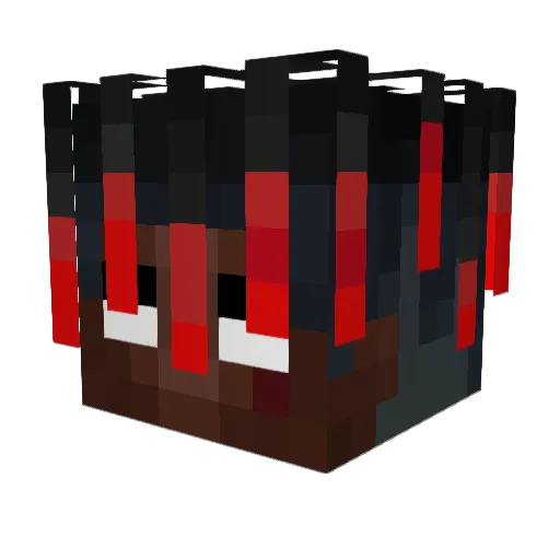 The_Z1G Minecraft avatar head, 3D render