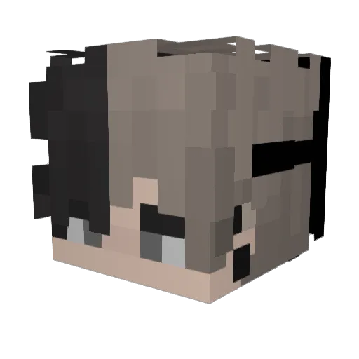 The_Z3n Minecraft avatar head, 3D render