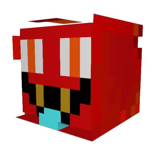 The_Zardy Minecraft avatar head, 3D render