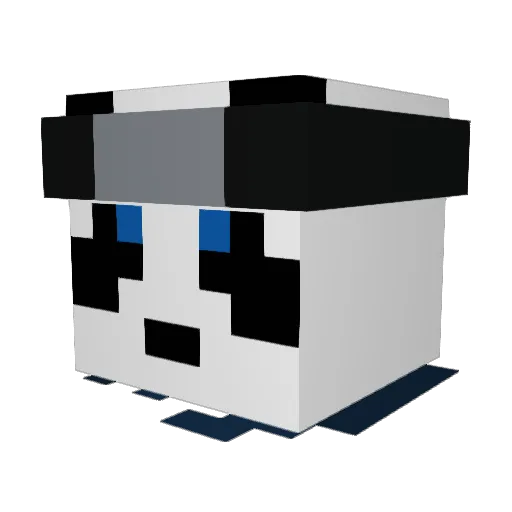 The_Zazz Minecraft avatar head, 3D render