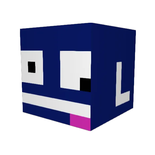 The__Chef Minecraft avatar head, 3D render