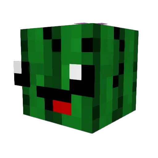 The__Fishmonger Minecraft avatar head, 3D render