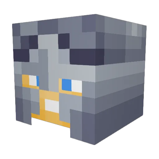 The__Money Minecraft avatar head, 3D render