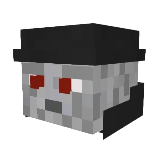The__Nemesis Minecraft avatar head, 3D render
