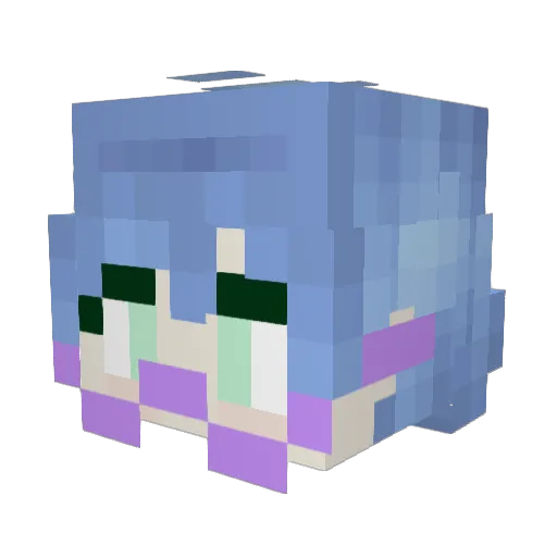 The__Tater Minecraft avatar head, 3D render