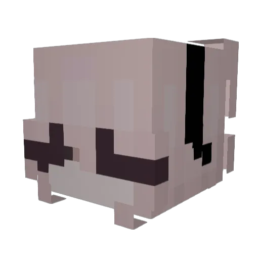 The___Bird___ Minecraft avatar head, 3D render