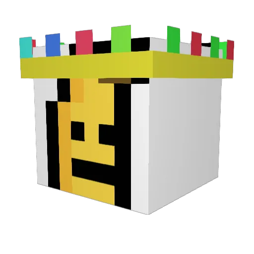 The_banan__ Minecraft avatar head, 3D render