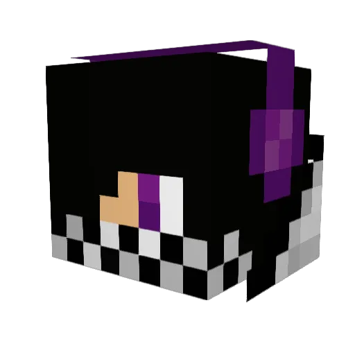 The_dark91 Minecraft avatar head, 3D render