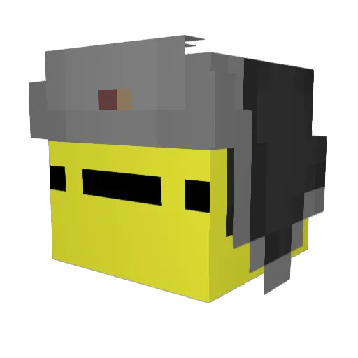 The_duck420XD Minecraft avatar head, 3D render