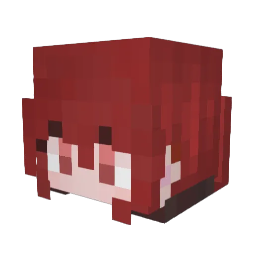 The_duck_Guy Minecraft avatar head, 3D render