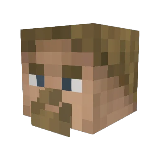 The_house_freak Minecraft avatar head, 3D render