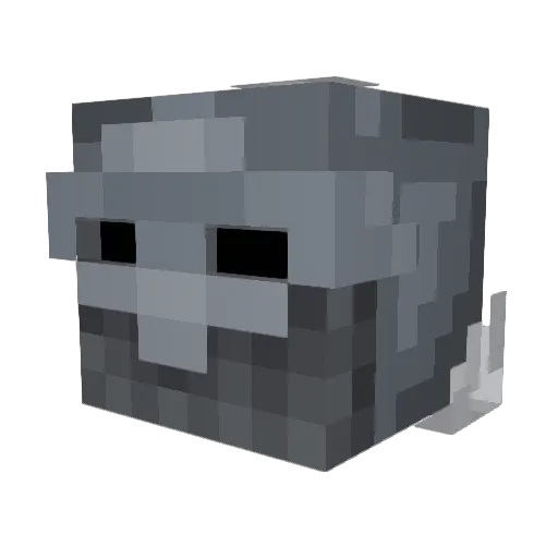The_kaviot Minecraft avatar head, 3D render