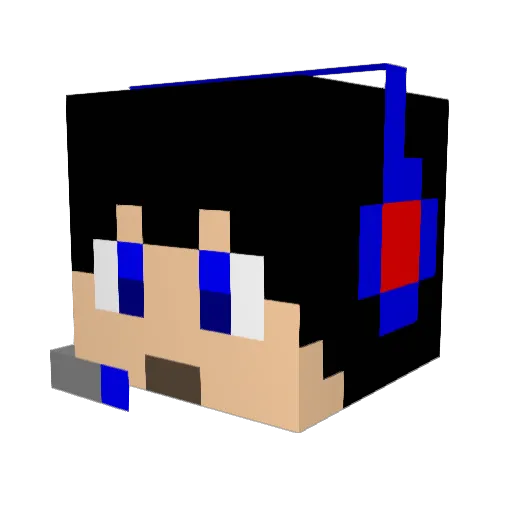 The_litch_king22 Minecraft avatar head, 3D render