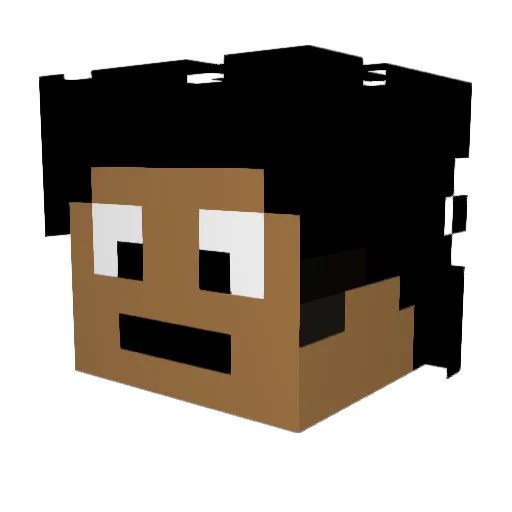 The_lost_boy995 Minecraft avatar head, 3D render