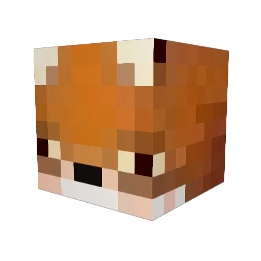 The_noodle_soup Minecraft avatar head, 3D render