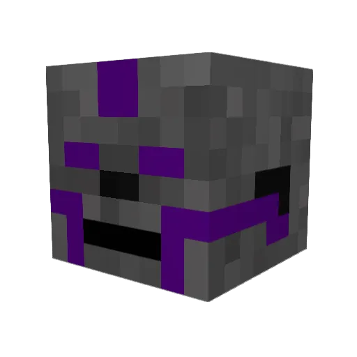 The_odd_dodd Minecraft avatar head, 3D render