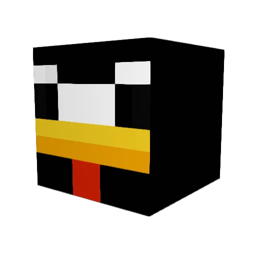 The_pigslayer11 Minecraft avatar head, 3D render