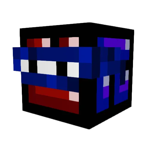 The_simple_man Minecraft avatar head, 3D render