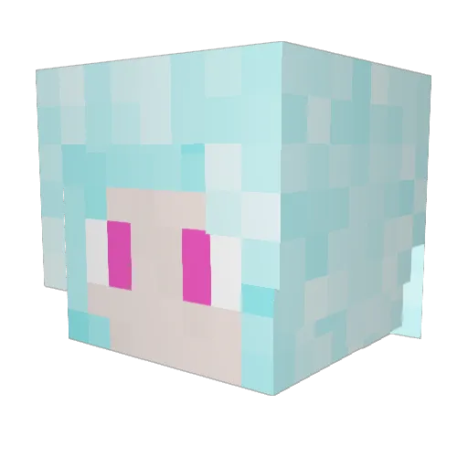The_strife Minecraft avatar head, 3D render