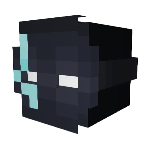 The_wok_69 Minecraft avatar head, 3D render