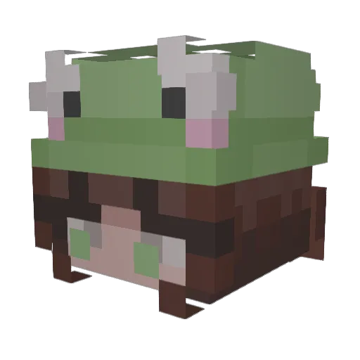 Thea0816 Minecraft avatar head, 3D render