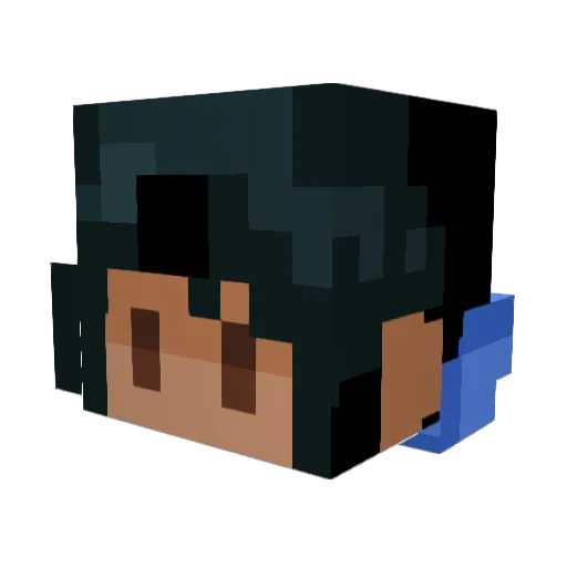 Theamazingme101 Minecraft avatar head, 3D render