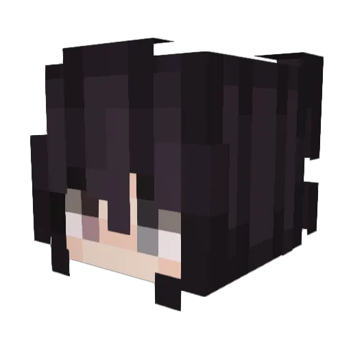 Thearagon04 Minecraft avatar head, 3D render