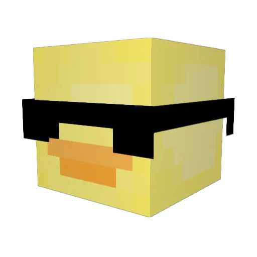 Theartof_andy Minecraft avatar head, 3D render