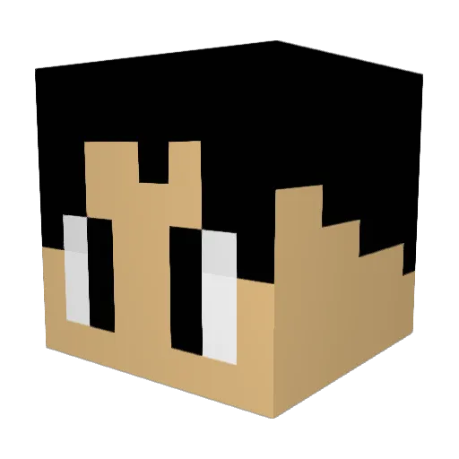 Theasian1572 Minecraft avatar head, 3D render