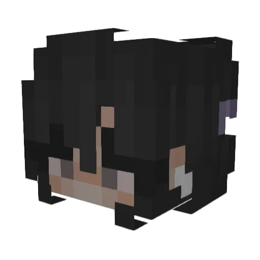 Theatre_nerd09 Minecraft avatar head, 3D render