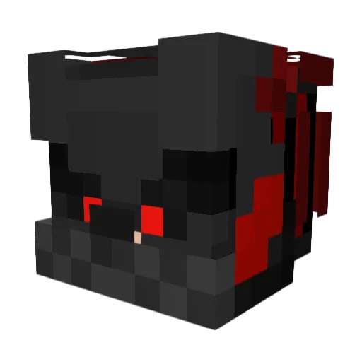 Thebeastisgod Minecraft avatar head, 3D render