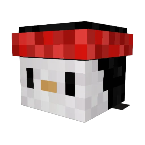 Thebeemovie200 Minecraft avatar head, 3D render