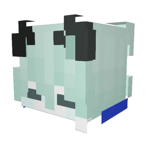 Thebestmonkebean Minecraft avatar head, 3D render