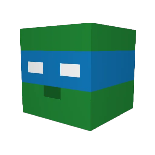 ThebrwnSwede Minecraft avatar head, 3D render