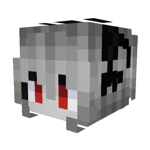 Thecreeper730 Minecraft avatar head, 3D render