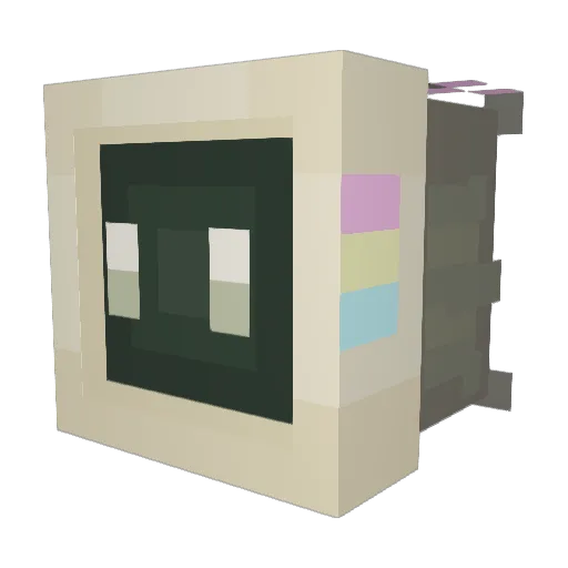 Theddy_LP Minecraft avatar head, 3D render