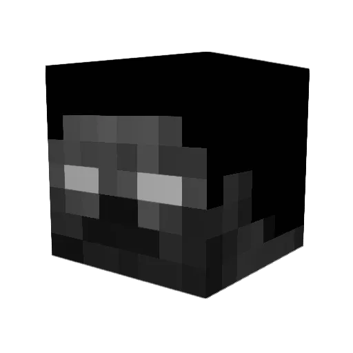 Thededpol Minecraft avatar head, 3D render