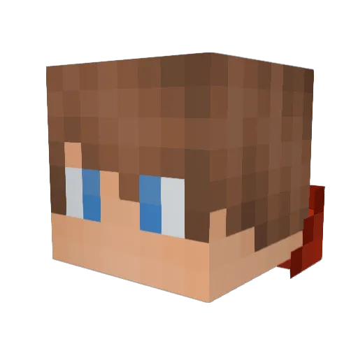 Thediamondlord04 Minecraft avatar head, 3D render