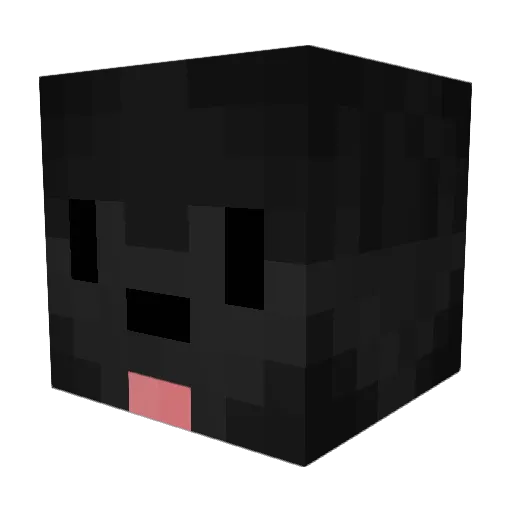 Thedook123 Minecraft avatar head, 3D render