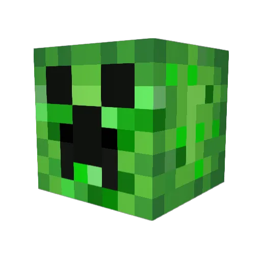 Thedragonis81 Minecraft avatar head, 3D render