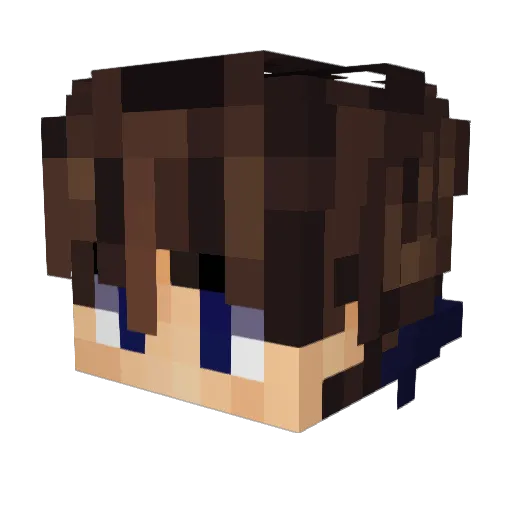 TheeExecutioner Minecraft avatar head, 3D render