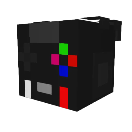 TheeFunnyMan_ Minecraft avatar head, 3D render