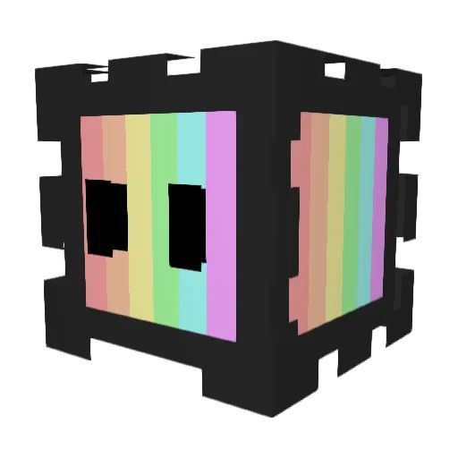 TheeMattress Minecraft avatar head, 3D render