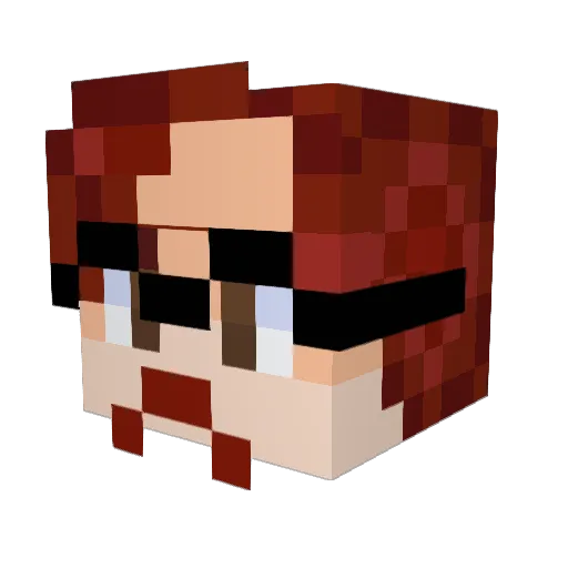 Thee_HunTeR Minecraft avatar head, 3D render