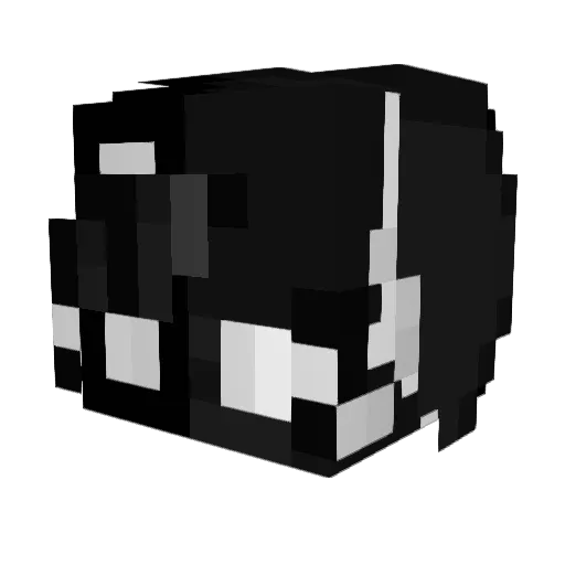 Thee_MiLK Minecraft avatar head, 3D render