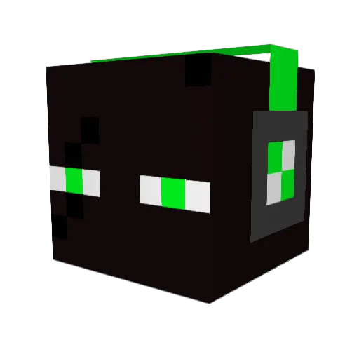 Thegamekill Minecraft avatar head, 3D render