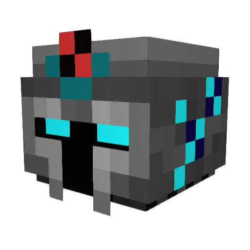 Thegamingpro1708 Minecraft avatar head, 3D render