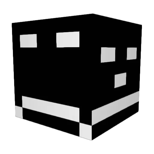 Thegodofthemelon Minecraft avatar head, 3D render