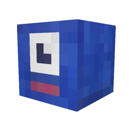 Thegreengrass_ Minecraft avatar head, 3D render