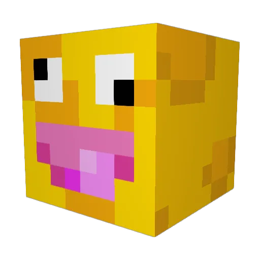 Thehappyman88 Minecraft avatar head, 3D render